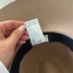 Free People  Tan Wool Felt Hat Braided Band One Size Photo 6