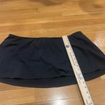 CHAPS  women’s black swim skirt size 18W. Photo 1