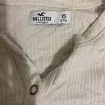Hollister Cropped White Long Sleeve Photo 2