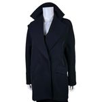 H&M  Oversized Nylon Double Breasted Jacket Blazer Coat Photo 3