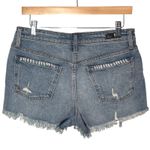 Kut From The Kloth Jane High Rise Distressed Denim Shorts - Women's Size 4 Photo 1