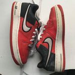 Nike AMAZING  AF1 AIR FORCE 1 RED/BLACK RETRO SNEAKERS Photo 5
