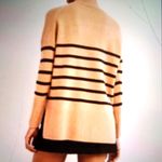 Boden Oversized High Neck Jumper Wool Long Sleeve Sweater Womens 14 Tan Photo 4