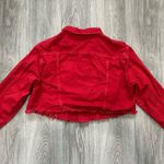 Brandy Melville  John Galt Denim Jacket - Red  Photo 2