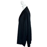 Skinnygirl Sundazed Open Front Oversized Cardigan w/ Pockets Black Sz Medium Photo 3