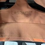 l*space L* Wyatt Racerback Sports Bra Crop Top Puddy Orange Purple x-small NWT Photo 1