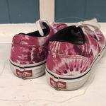 Vans ‎ Classic Men’s 4 Women’s 5.5 Dark Pink Tie Dye Lace Up Sneaker Skate Shoes Photo 3