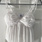 Princess Polly  white flowy tank Photo 0