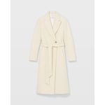 Club Monaco  Cream Wool Coat Photo 1