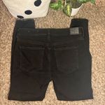 American Eagle Dream Jean Black Distressed Skinny – Size 10 Short Photo 1