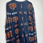 NFL Chicago Bears Football Onsie Footed Soft Fleece Unisex Pajamas Photo 5