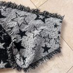 The Comfy Jayley Black Asymmetrical Star Scarf Wrap Large Photo 4