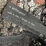 Intimately Free People Black Lace Sequin Strapless Tube Bandage Top Small Photo 4