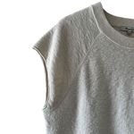 Madewell Cream Ivory Muscle Sweater Tee Bohemian Cotton Blend Preppy SZ M # 2448 Photo 5