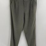 Joie Women’s  100% silk green ankle joggers size 2 Photo 0