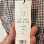 Veronica Beard Positano Belted Midi Plaid Poplin Picnic Dress Plaid sz 2 NWT Photo 4