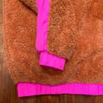 UGG  Niko Sherpa / Fleece Crewneck Pullover Sweater Orange / Pink size XS Photo 5