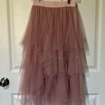 Pink tulle skirt Size 8 Photo 0