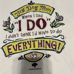 Big Dogs  vintage white short sleeve graphic tee size large Photo 1