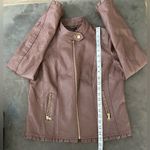 Baccini Leather Jacket for women.Size: PM Photo 5