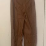 Boohoo ⭐️ Faux Leather Wide Leg Pants 2 NWOT Photo 5