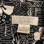 Christopher & Banks  Monochrome Patterned Jacket Photo 1