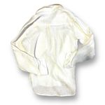 Revolve Monrow Relaxed Button up Blouse In Chalk Long Sleeve Size Medium White Photo 7