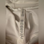 Lululemon  Pace Rival Skirt Tennis Golf Pickleball White Sz4 Reg Retired Release Photo 7