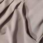 Halara  Adjustable Strap Button Waffle Casual Jogger Dungarees Mink Ash Medium Photo 6