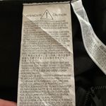 ZARA  Black Faux Leather Mini Skirt with Ruffle Photo 5