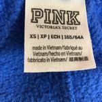 Victoria's Secret  PINK Size XS Vibrant Blue Sweatpants W/Lace Design On Ankle. Photo 4