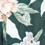 Show Me Your Mumu Green Floral Jamie Tunic Blouse Mini Dress Dress -Size S -GUC Photo 7