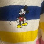 Disney  100 Mickey Mouse Rainbow Stripe Cardigan XS Photo 2
