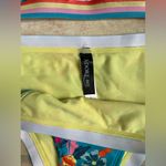 Adore Me  Gisele contour floral blue V-neck two piece bikini, adjustably straps;L Photo 2