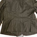 Piazza Sempione Jacquard Black Blazer Italian Oval Diamond Pattern sz 44 Medium Photo 4