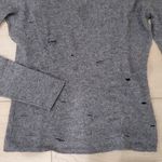 Ellen Tracy New  Cashmere Sweatshirt With Holes Photo 1