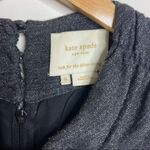 Kate Spade  Lucinda Metallic Glitter Black Bow Dress Size 0 Photo 3