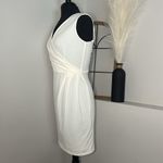 H&M Ivory White Mini Bridal Rehearsal Summer Dress Photo 1