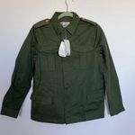 Zadig & Voltaire Women's 100% Cotton Kayak Skull Khaki Military Jacket size 36 Photo 4