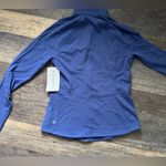 Athleta NWT Salutation 2.0 zip up Jacket Blue Size Small Photo 2