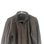 Uniqlo Women's Size Medium Grey Full Zip Fleece Sweater Photo 1