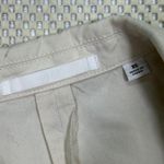 Uniqlo Linen Blend Blazer Casual One Button Jacket Ivory Womens XS Photo 4