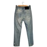 One Teaspoon New  Awesome Baggies Distressed Light Wash Jeans Kansas Blue 26 Photo 4