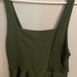 Urban Outfitters  Army Green Ribbed Romper Size‎ M Photo 5