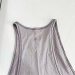 Lululemon Pima Cotton Racerback Tank Top Lavender Sporty Athleisure Photo 3