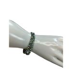 Multi colored rhinestone crystal set of 2 bracelets Photo 1