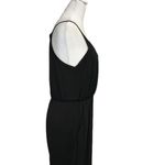 GILLI NWOT black wide leg v neck spaghetti strap light weight jumpsuit Photo 9