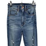 Abercrombie & Fitch Abercrombie Fitch Blue Distressed Highwaisted Ultra Skinny‎ Jeans Womens 24 New Photo 1