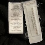 Lou & grey Women's Black Linen Blend Tie Back Pockets Shift Dress Small *Pinhole Photo 9