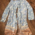 Angie Printed Boho Kimono Photo 0